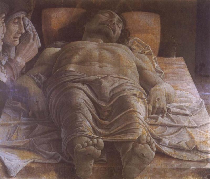 Andrea Mantegna De died Christ Norge oil painting art